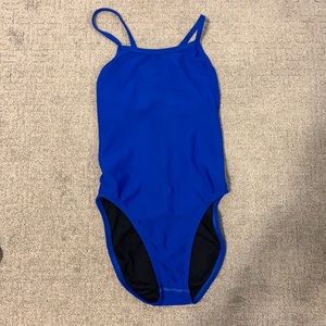 JOLYN tie back one piece suit
